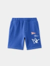 True Religion Boys Buddha Collegiate Short In Blue