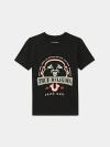 True Religion Boys Happy Buddha T-shirt In Black