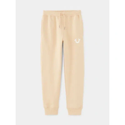True Religion Boys Horeshoe Logo Jogger Pants In Brown