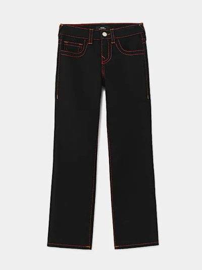 True Religion Boys Ricky Big T Straight Jean In Black