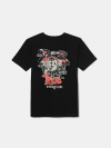 True Religion Boys Shoey Dj T-shirt In Gray