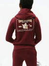 True Religion Boys World Tour Logo Zip Hoodie In Red