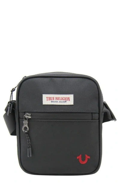 True Religion Brand Jeans Garde Crossbody Bag In Black