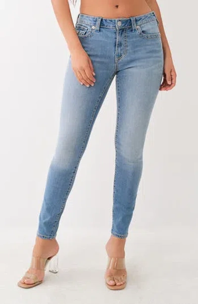 True Religion Brand Jeans Jennie Big T Skinny Jeans In Medium Golden Wash