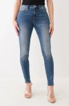 True Religion Brand Jeans Jennie Mid Rise Skinny Jeans In Medium Sunkissed Wash