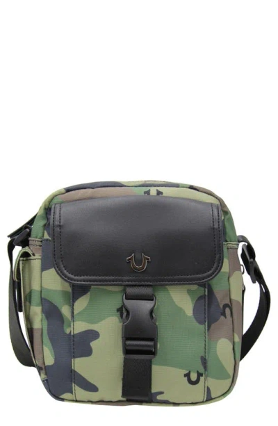 True Religion Brand Jeans Jet Crossbody Bag In Camo