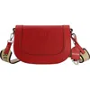 True Religion Brand Jeans Logo Flat Crossbody Bag In Red