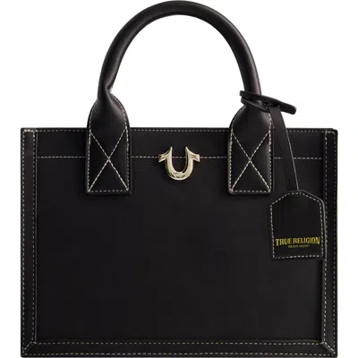 True Religion Brand Jeans Modern Edge Satchel In Black
