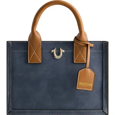 True Religion Brand Jeans Modern Edge Satchel In Blue