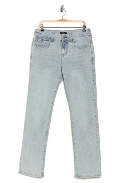 True Religion Brand Jeans Ricky Flap Straight Leg Jeans In Light Blossom Wash