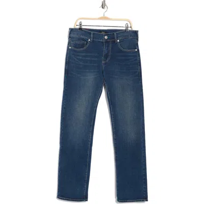 True Religion Brand Jeans Ricky Straight Leg Jeans In Medium Harvest Wash