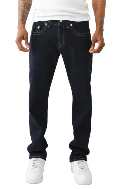 True Religion Brand Jeans Ricky Super T Straight Leg Jeans In Body Rinse
