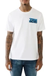 True Religion Brand Jeans Station Cotton T-shirt In Optic White