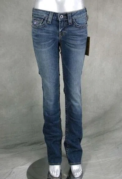 Pre-owned True Religion Brand Jeans Women's Disco Billy Big T Laguna Medium 10572a97 In Blue