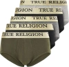 True Religion Briefs Soft Cotton Underwear Pack Of 5 In Green