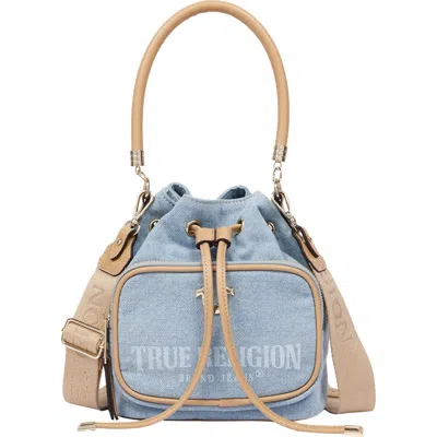 True Religion Bryce Denim Bucket Bag