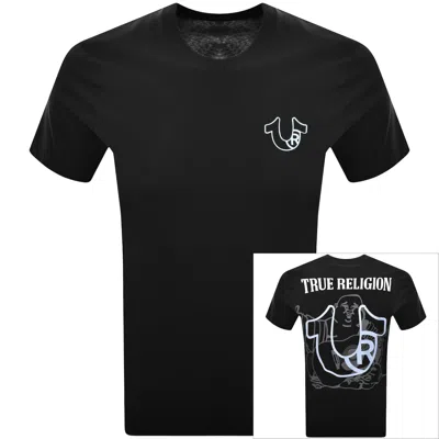 True Religion Buddah T Shirt Black