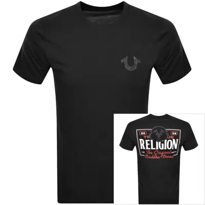 True Religion Buddah T Shirt Black