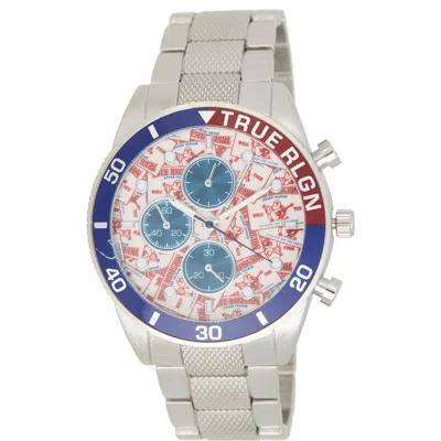 True Religion Buddha Chronograph Bracelet Watch, 44mm In Metallic