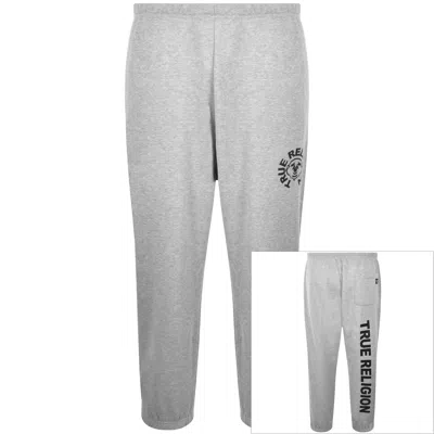 True Religion Buddha Face Joggers Grey