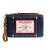 True Religion Buddha Patch Denim Wristlet In Blue