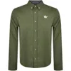 True Religion Buddha Patch Shirt Khaki In Khaki