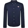 True Religion Buddha Patch Shirt Navy In Navy