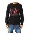 True Religion Buddha Puff Logo Sweatshirt In Black