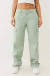 True Religion Cargo Pants In Green