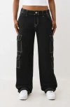 True Religion Cargo Pants In Black