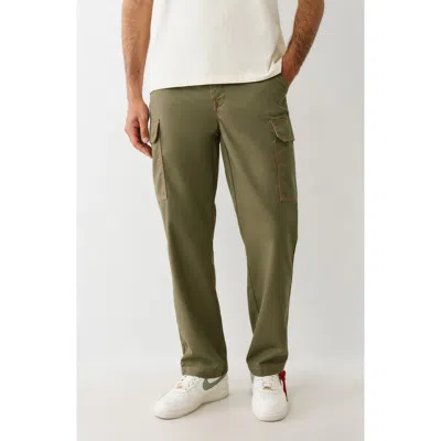 True Religion Cargo Pants In Green