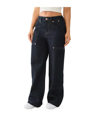 True Religion Carpenter Baggy Cargo Jean In 2s Body Rinse