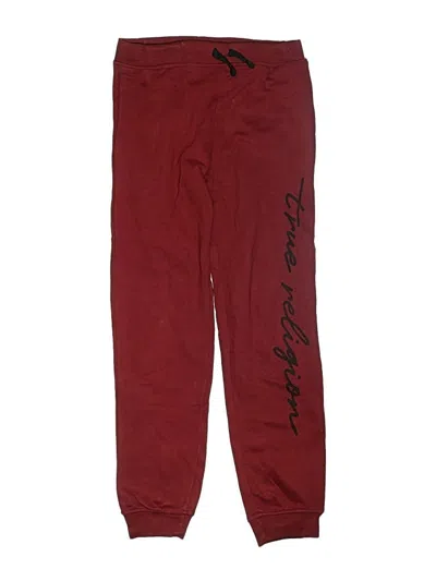 Pre-owned True Religion Kids' Casual Pants In Red