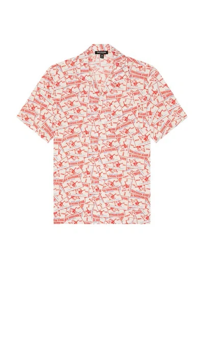 True Religion Chambray Core Shirt In Pink