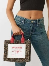 True Religion Cheetah Patch Tote