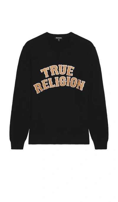 TRUE RELIGION CHENILLE SWEATER