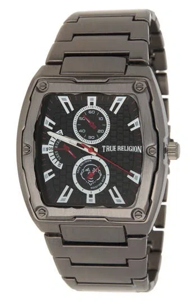 True Religion Chronograph Bracelet Watch, 43mm In Black