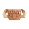 True Religion Coated Hardware Mini Crossbody In Pink
