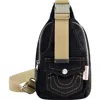 True Religion Corduroy Soft Sling In Black