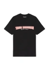 True Religion Railroad Embroidered Cotton T-shirt In Black