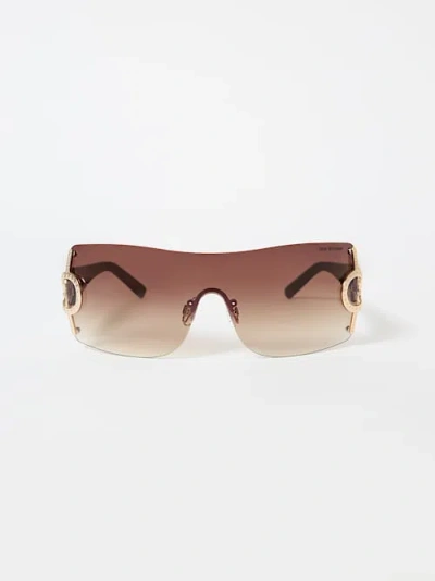 True Religion Crystal Shield Sunglasses