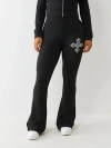 True Religion Crystal Terry Bootcut Sweatpant