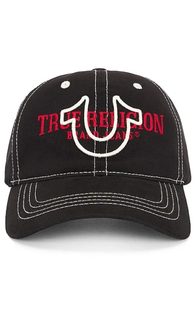 True Religion Dad Cap In 黑色
