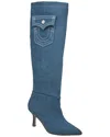True Religion Tall Denim Boot In Blue
