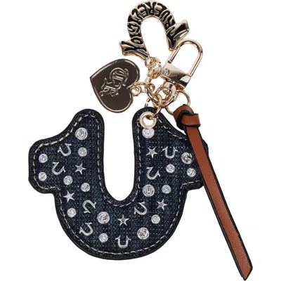 TRUE RELIGION TRUE RELIGION DENIM HORSESHOE BAG CHARM