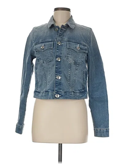 Pre-owned True Religion Denim Jacket In Blue