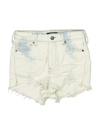 Pre-owned True Religion Denim Shorts In Ivory