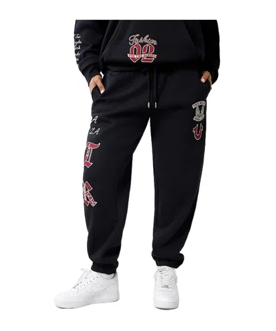 True Religion Drawstring Casual Pants In Black