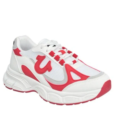 True Religion Dreezy Chunky Logo Sneaker In White