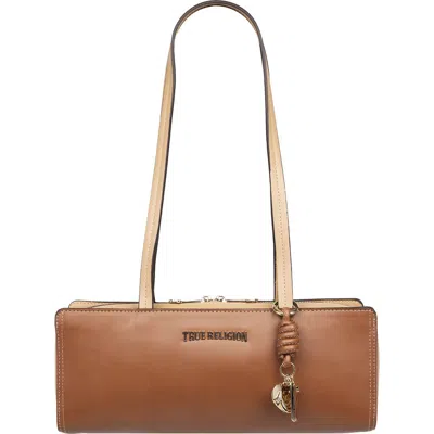 True Religion East/west Satchel Bag In Brown